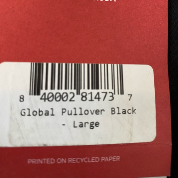 Topo designs global pullover - Size large, bnwt - Picture 3 of 5